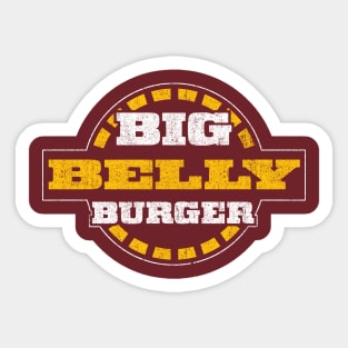 Big Belly Burger Sticker